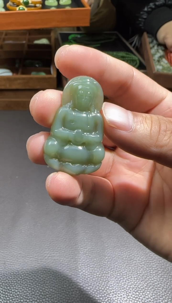 【闪购商品】和田玉【海122】18未镶嵌9027