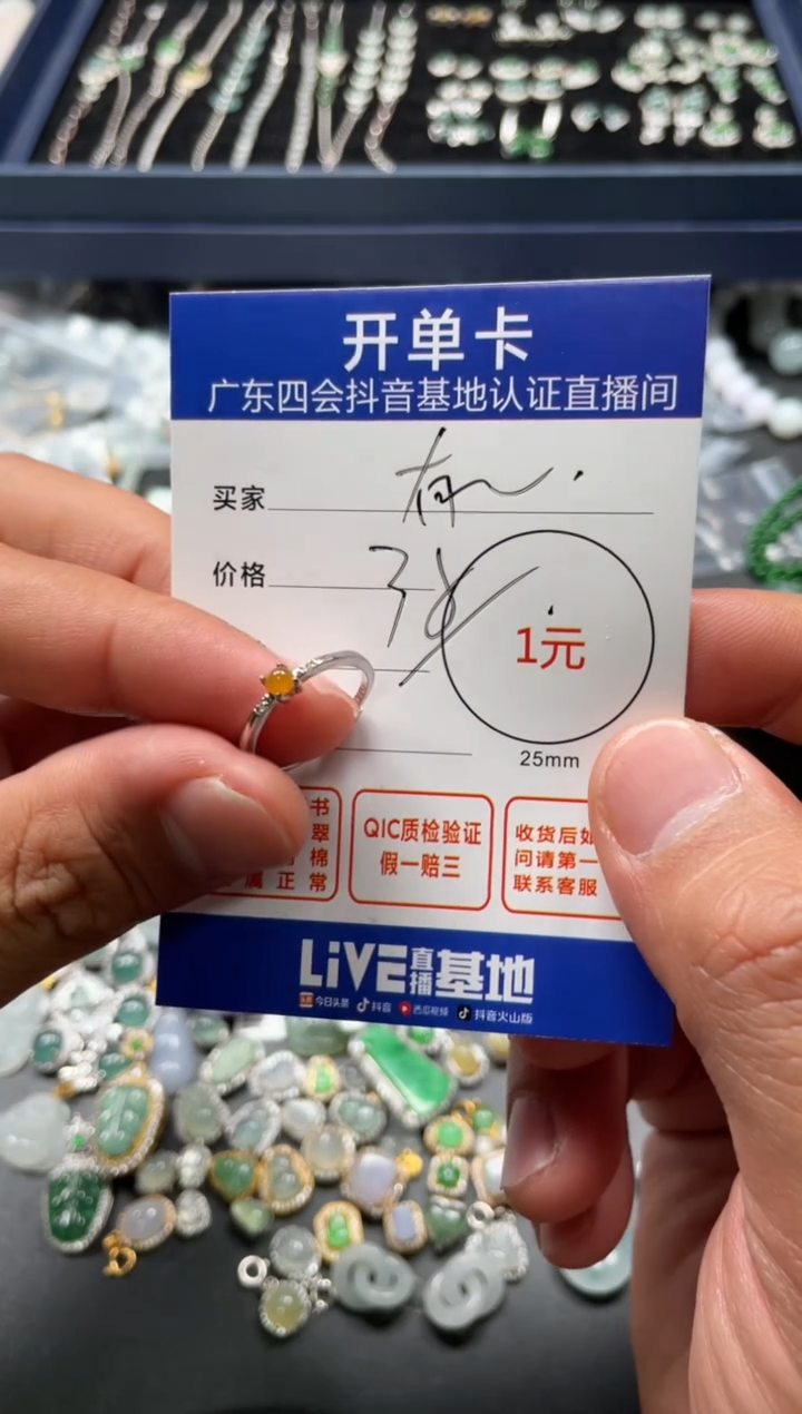 颈饰未镶嵌翡翠有****冷挂件