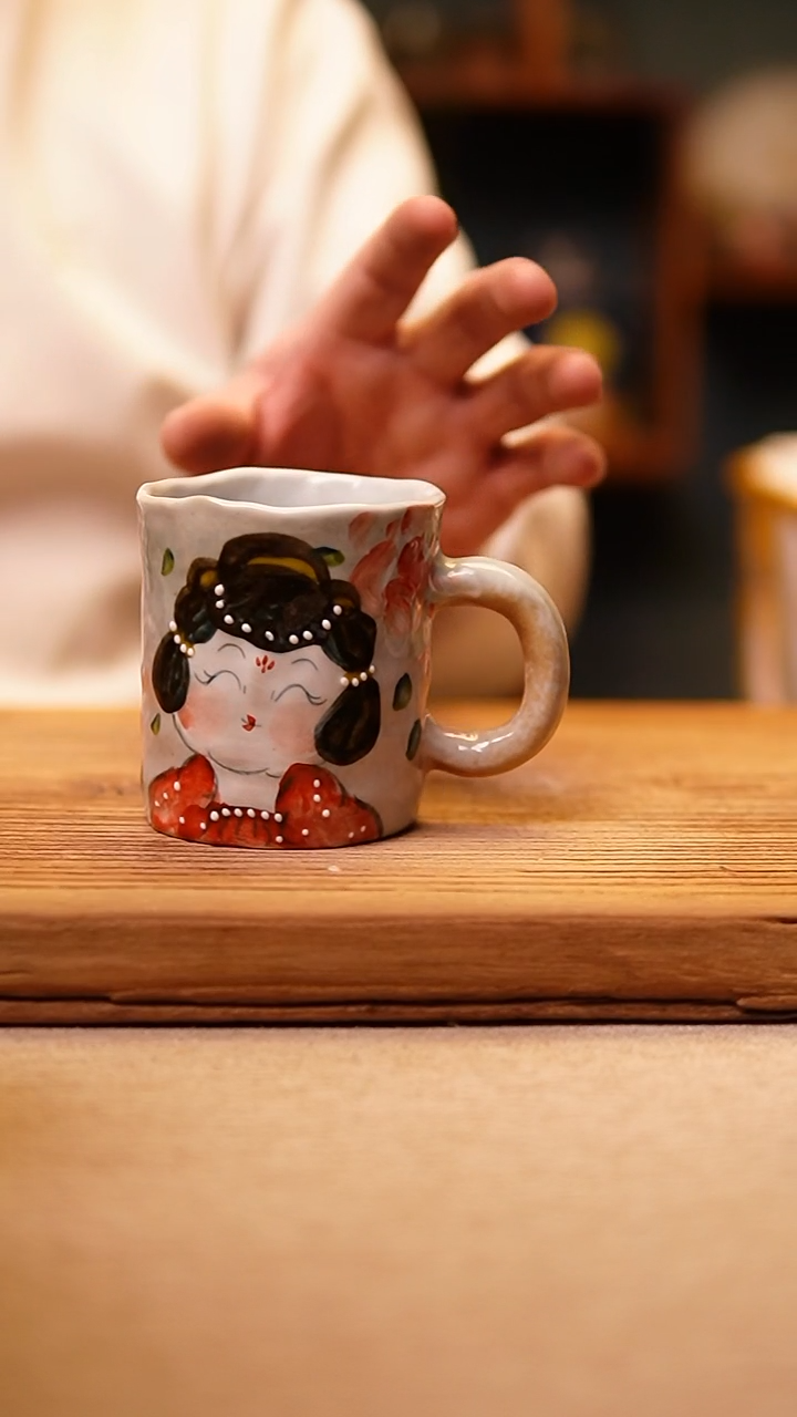 【闪购商品】@@陶园瓷舍@@纯手工手绘@高温釉下彩