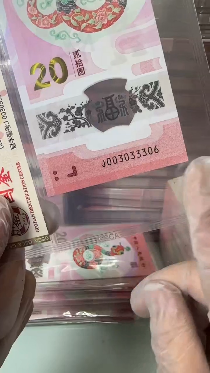 【闪购商品】塑料003033306-蛇钞单张！