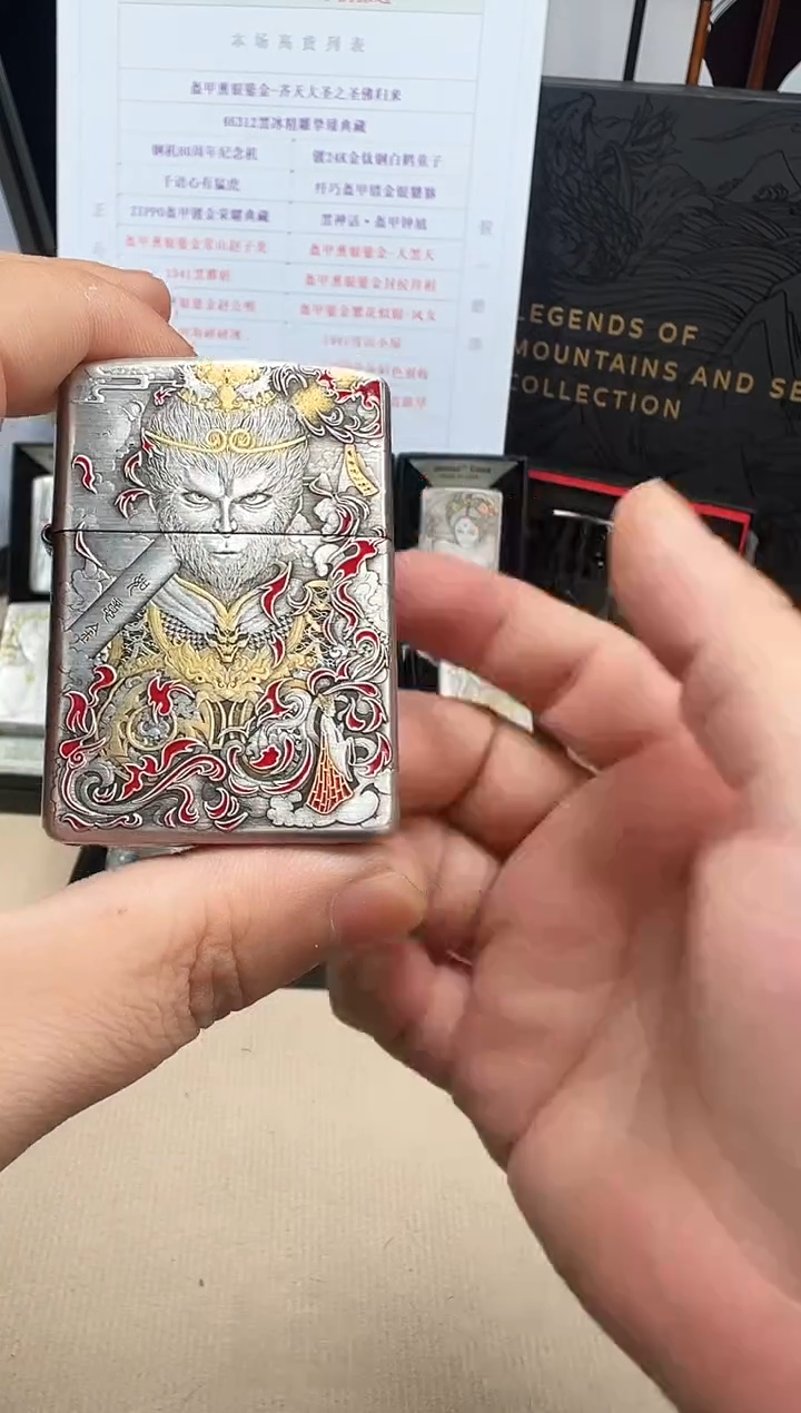 铜齐天大圣之圣佛归来-盔甲熏银鎏金（礼盒礼袋装/带手鉴卡）