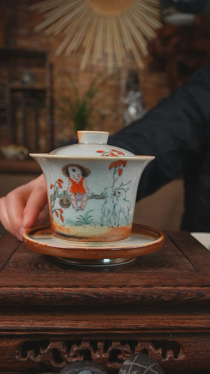 【闪购商品】老昌号手工手绘茶器