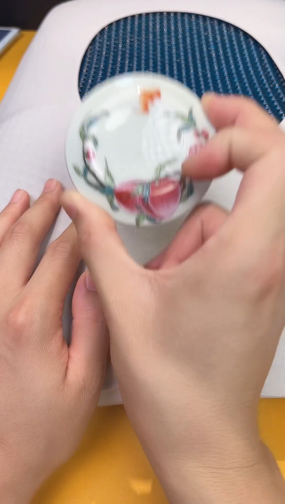 瓷片宝枕头             