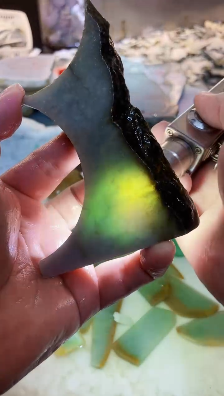 【闪购商品】翡翠颈饰未镶嵌0韩0翡翠珠宝789