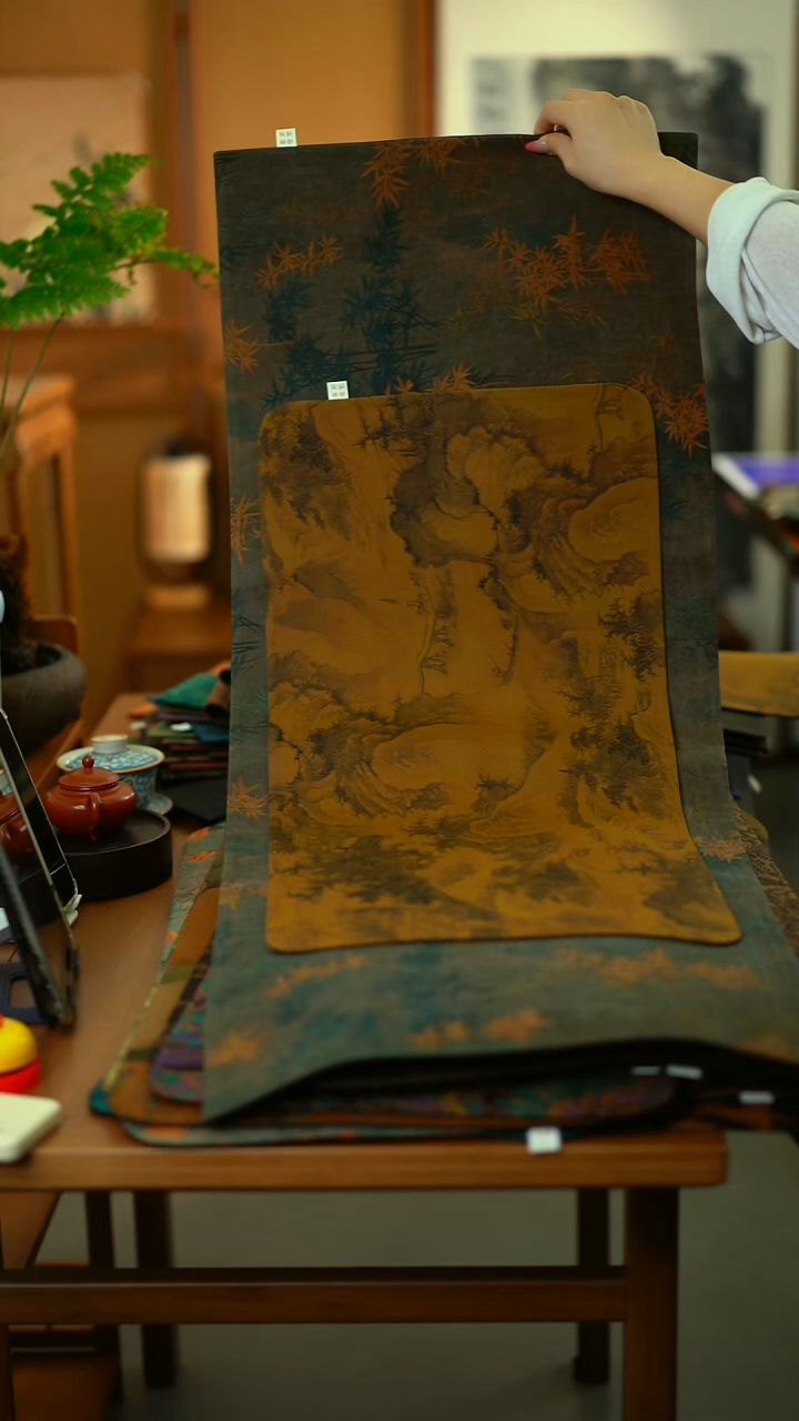 夏***茶一米金竹+大片山居