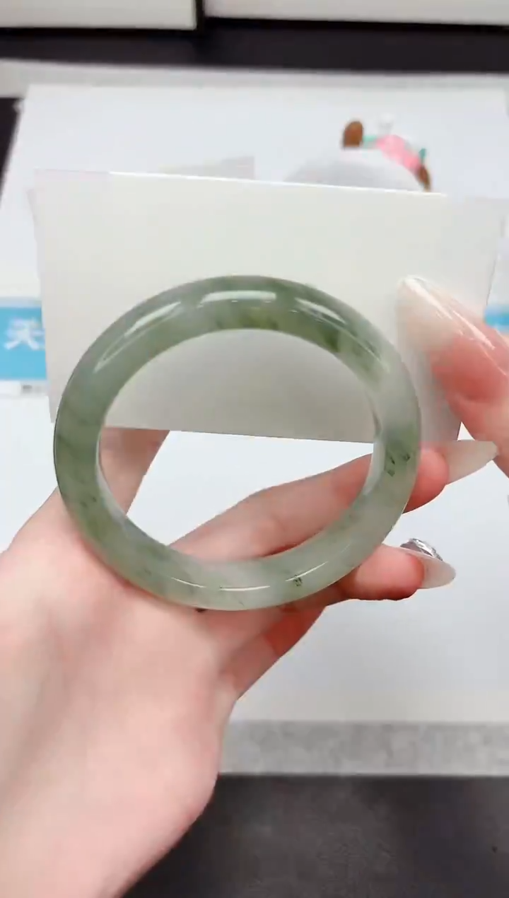 石英质玉手镯未镶嵌P362-56.8