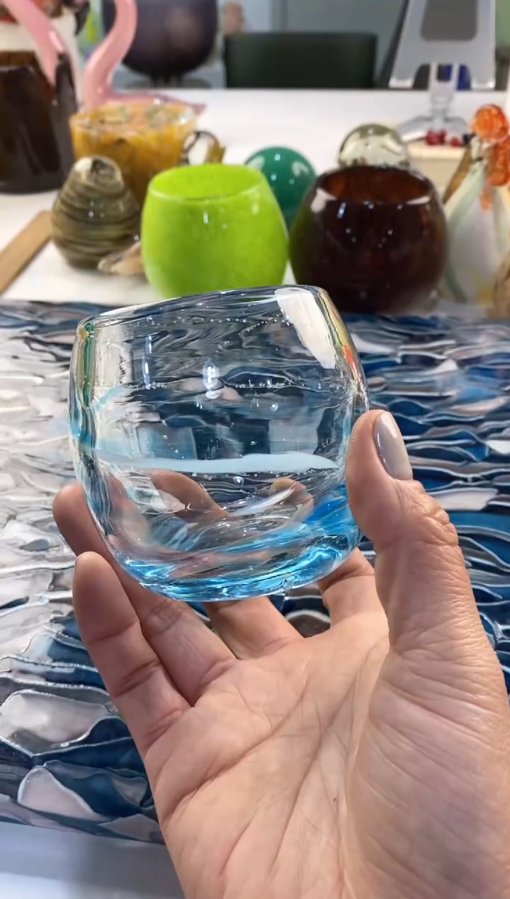 【闪购商品】琉璃慕忆家花瓶瑕