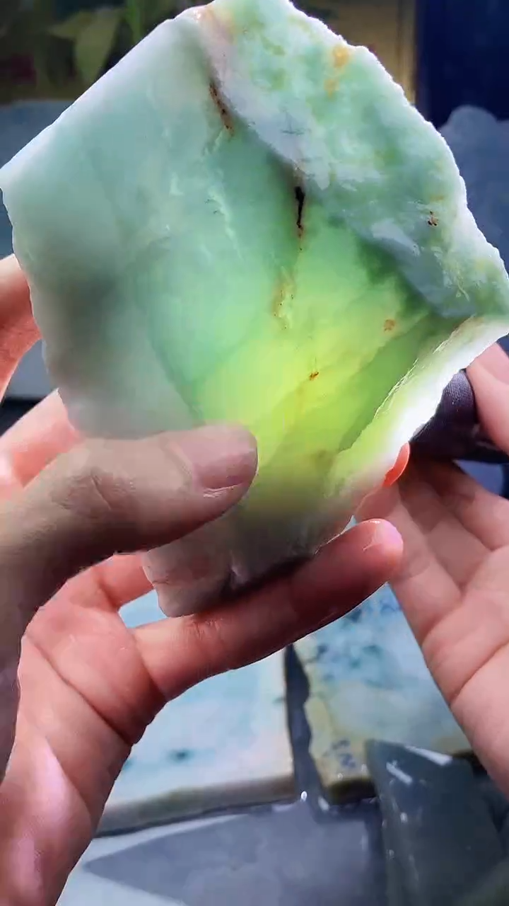 未镶嵌挂件翡翠小雨128