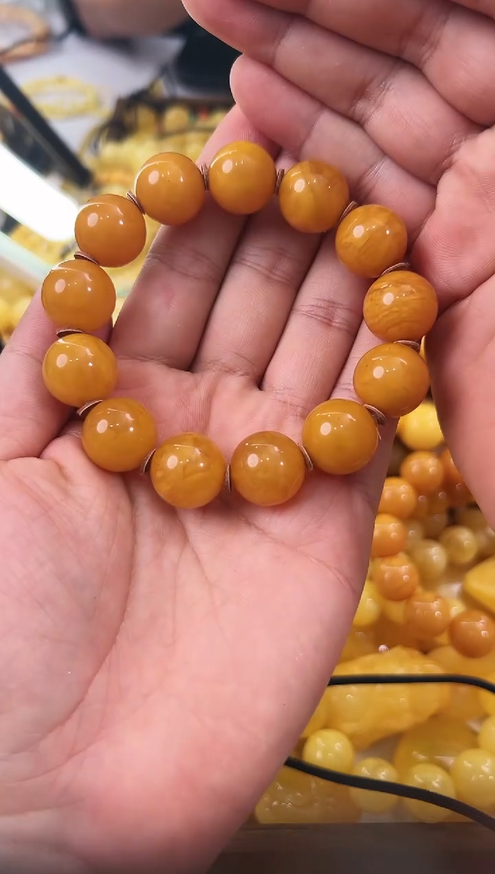 【闪购商品】琥珀手链未镶嵌蜜蜡手串