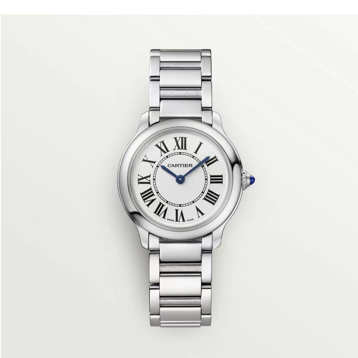 99新 Cartier/卡地亚 卡地亚蓝气球/29mm/2025.1.9全套/石英