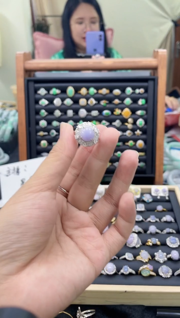 【闪购商品】翡翠戒指未镶嵌戒指
