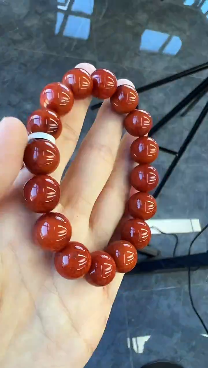 未镶嵌手链南红玛瑙A20南红手串