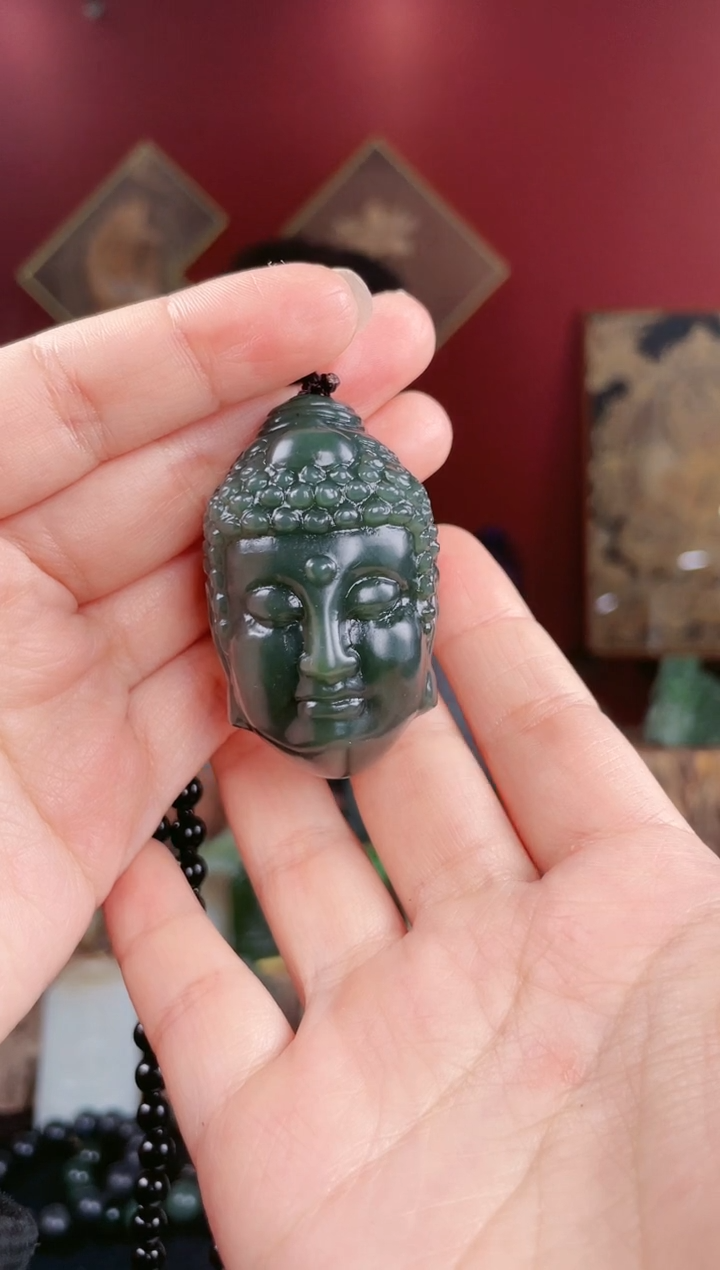 【闪购商品】和田玉颈饰未镶嵌佛魔