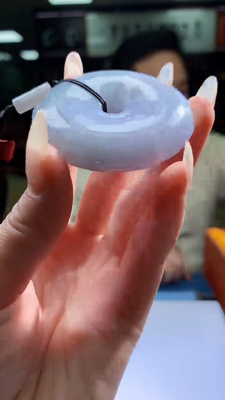 【闪购商品】定制翡翠未镶嵌8056jj-毛货挂件57