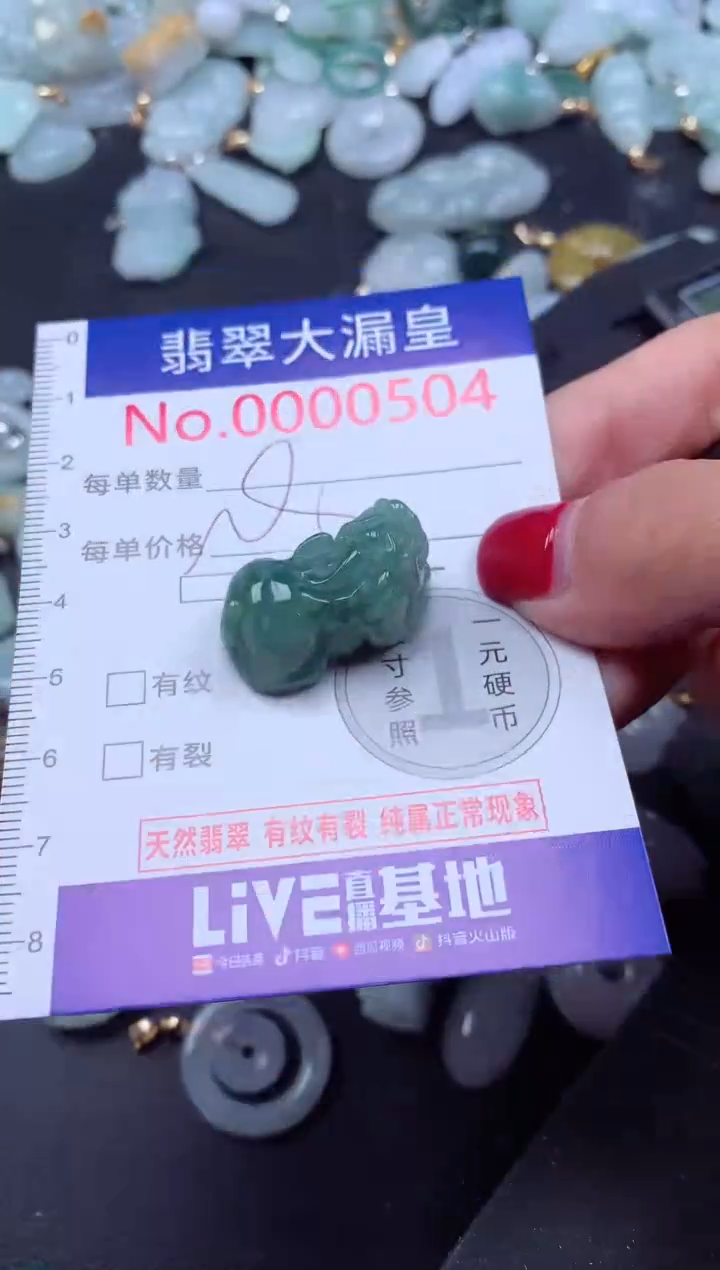 颈饰未镶嵌翡翠504