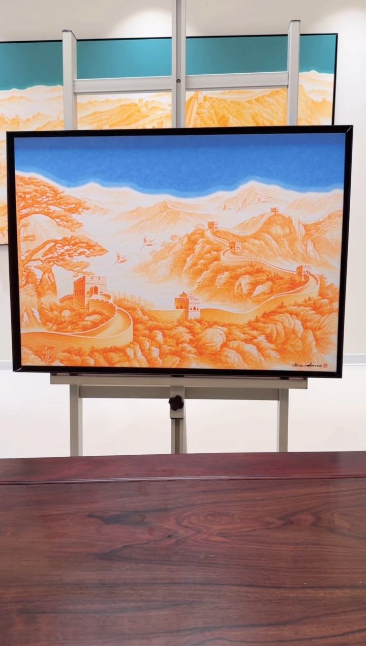 油画冯丽鹏原作油画