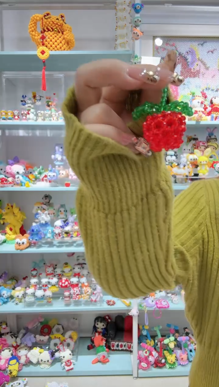 玻璃24001卡4 水晶 苹果 材料包1套