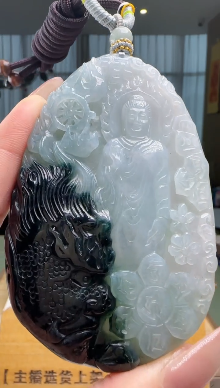 【闪购商品】翡翠颈饰未镶嵌YJ@@960Q3J15865