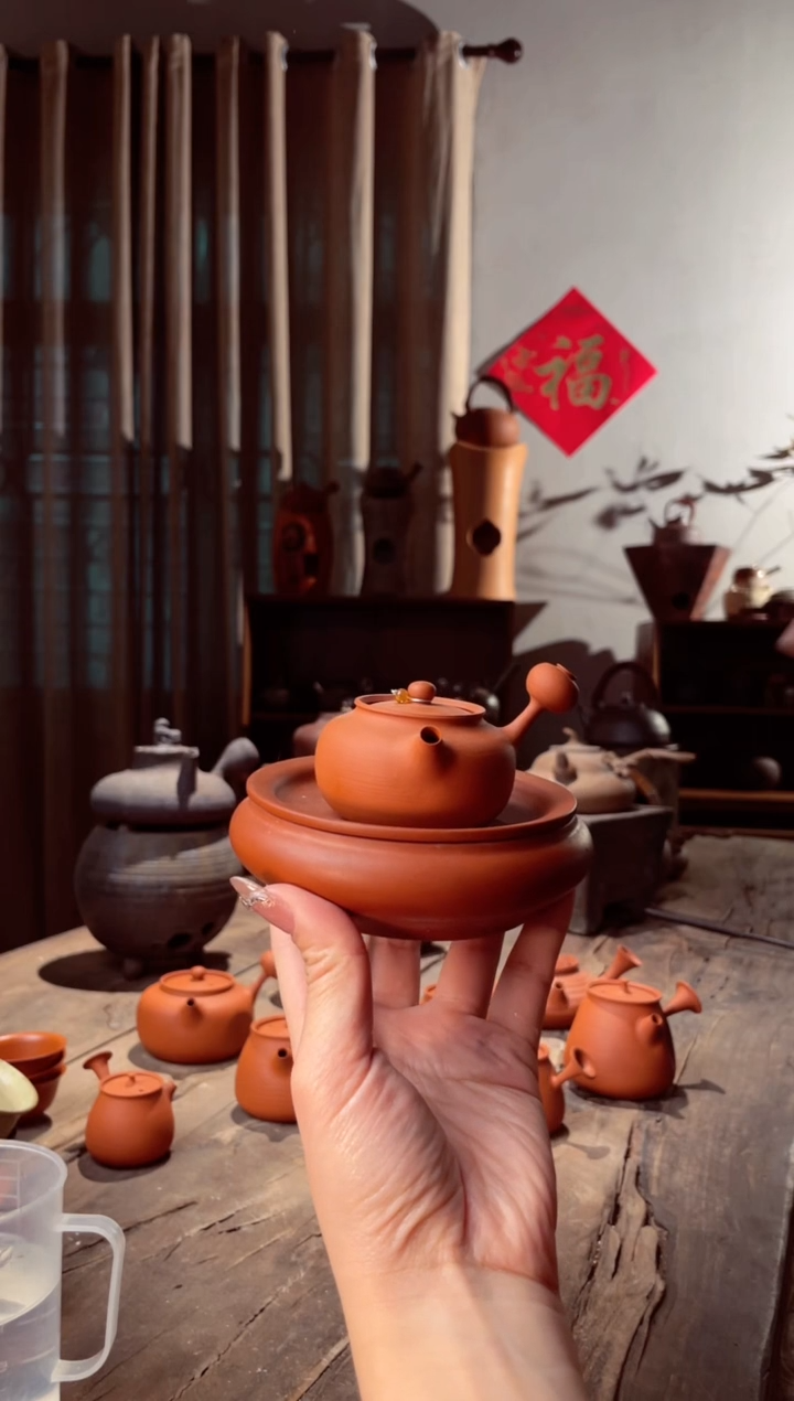 【闪购商品】壶100CC潮州鸡蛋黄纯手拉泡茶壶