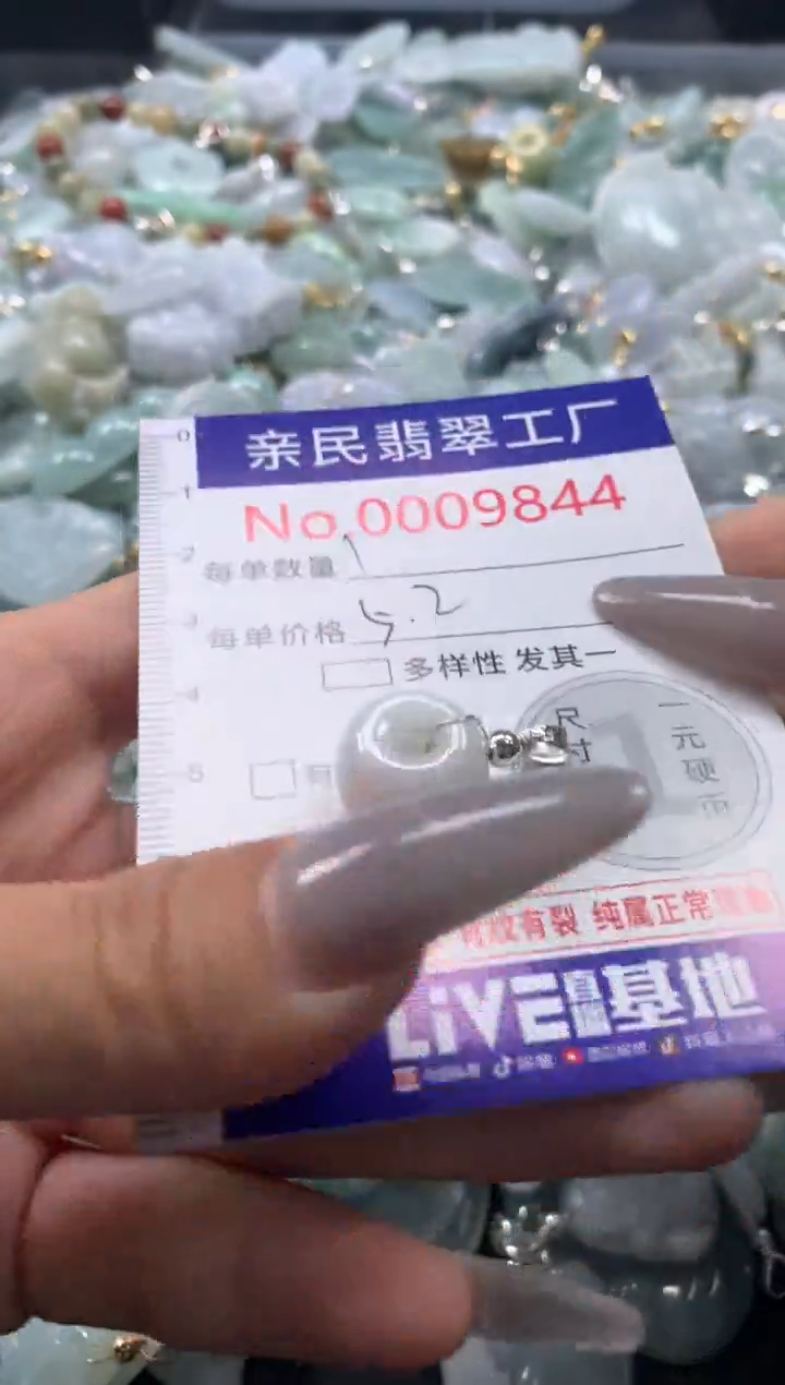 颈饰未镶嵌翡翠9844