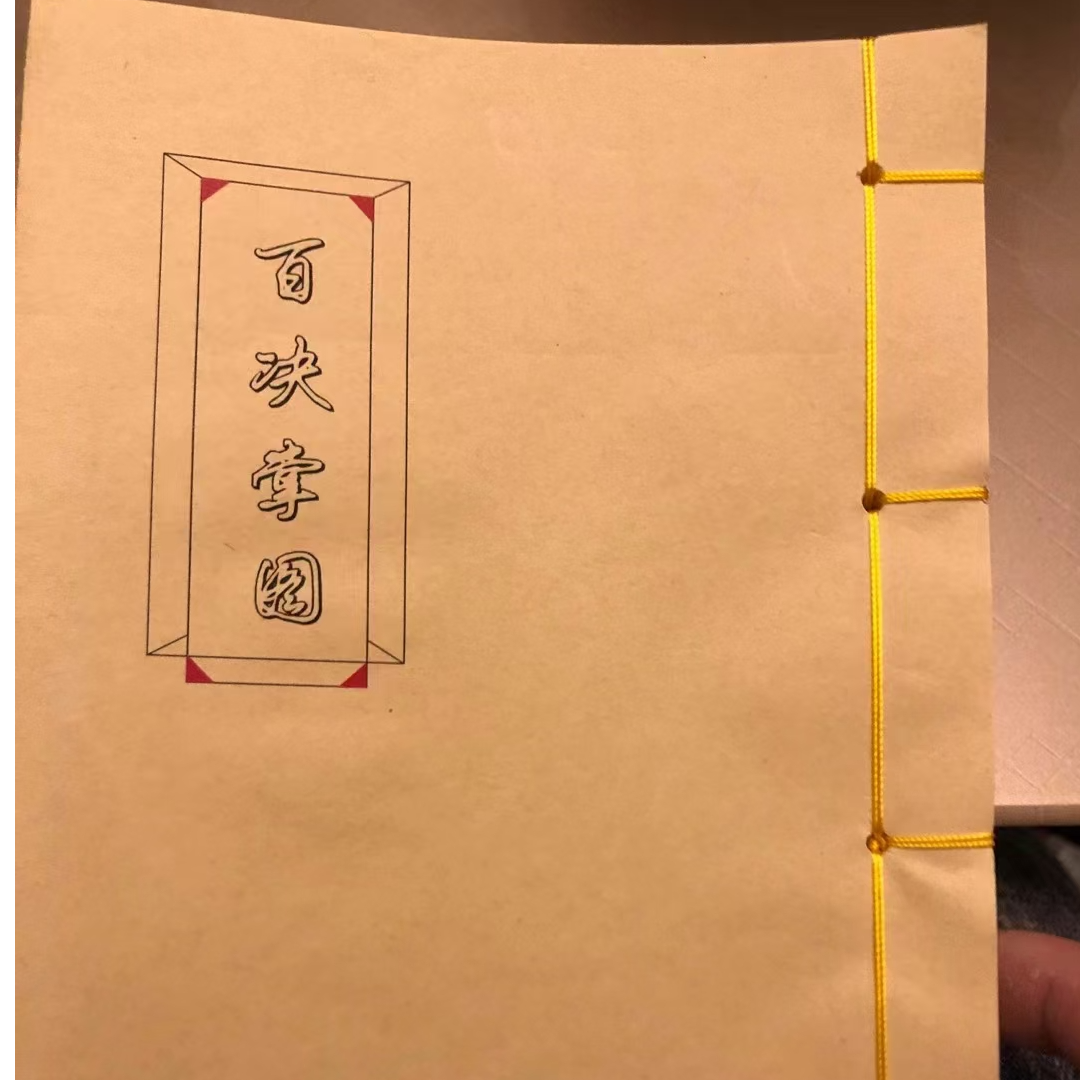 百决掌图 线装书籍