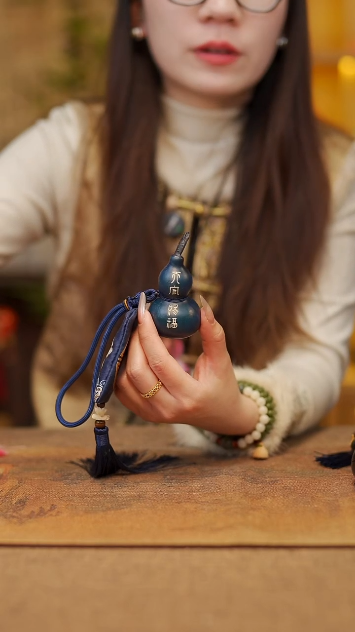 【闪购商品】91宴禾堂天然漆艺小葫芦--58