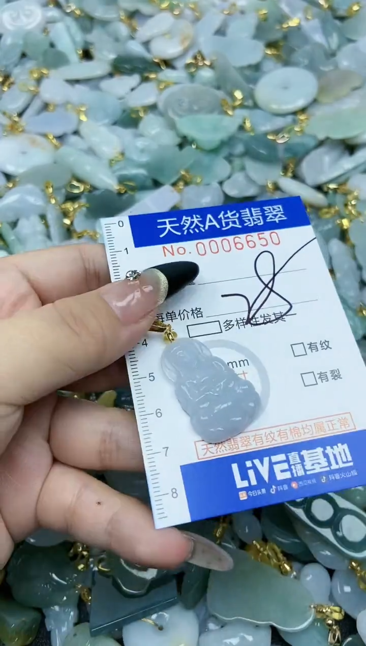 【闪购商品】翡翠颈饰未镶嵌天然A货翡翠