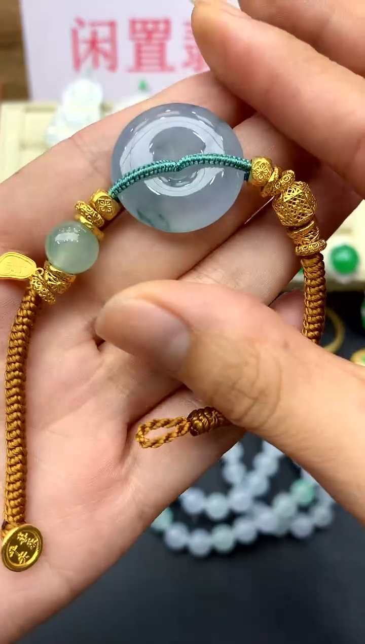 未镶嵌手串翡翠449-中国好珍宝