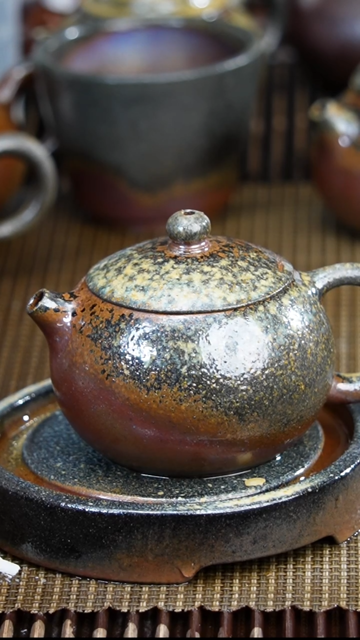 茶壶紫砂琪****7柴烧  西施
