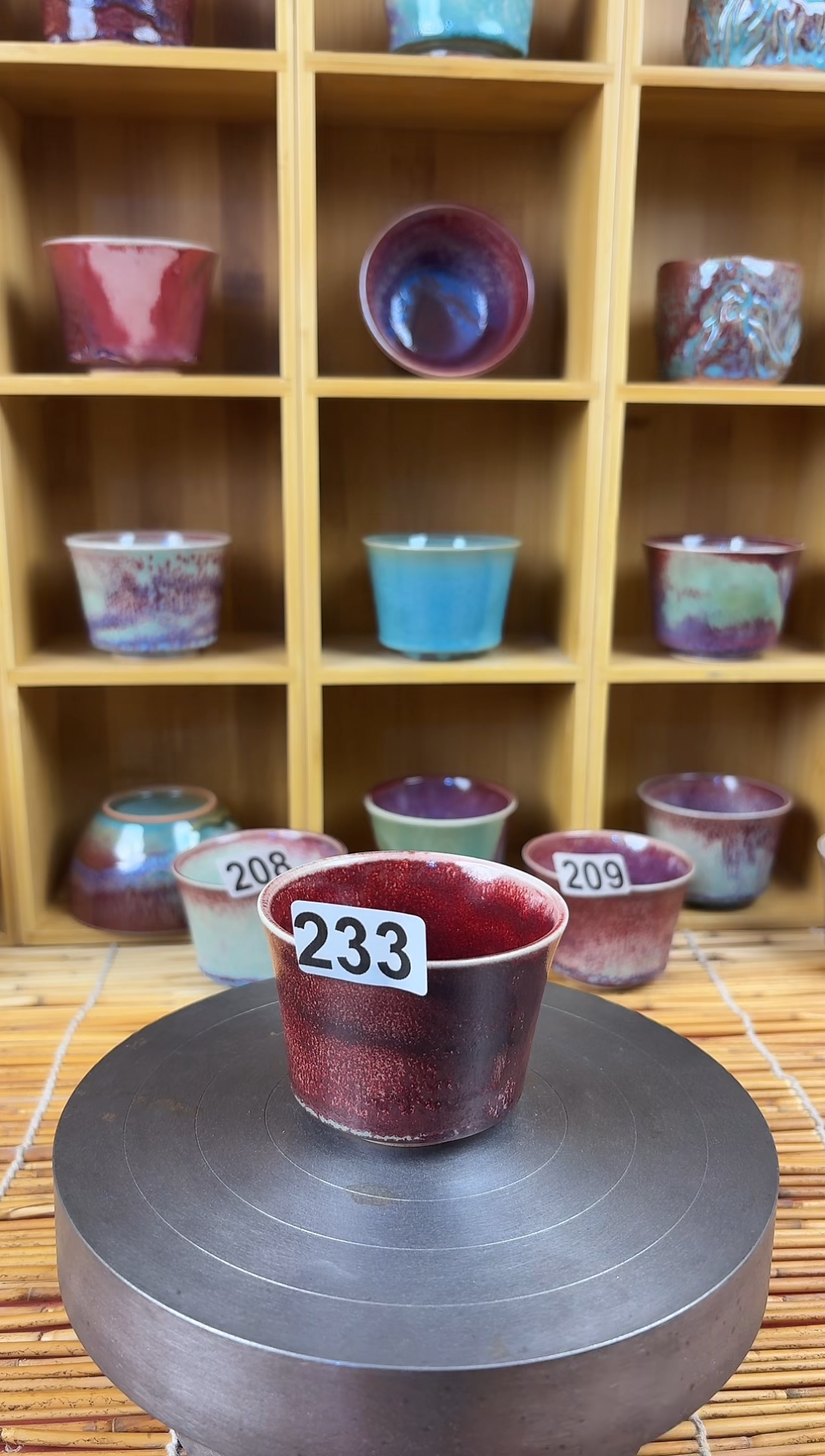 陶瓷钧瓷 原产地 陶瓷 原矿釉 主人杯