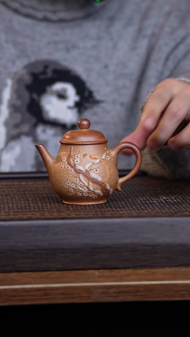 茶壶紫砂宜兴手工原矿紫砂壶001