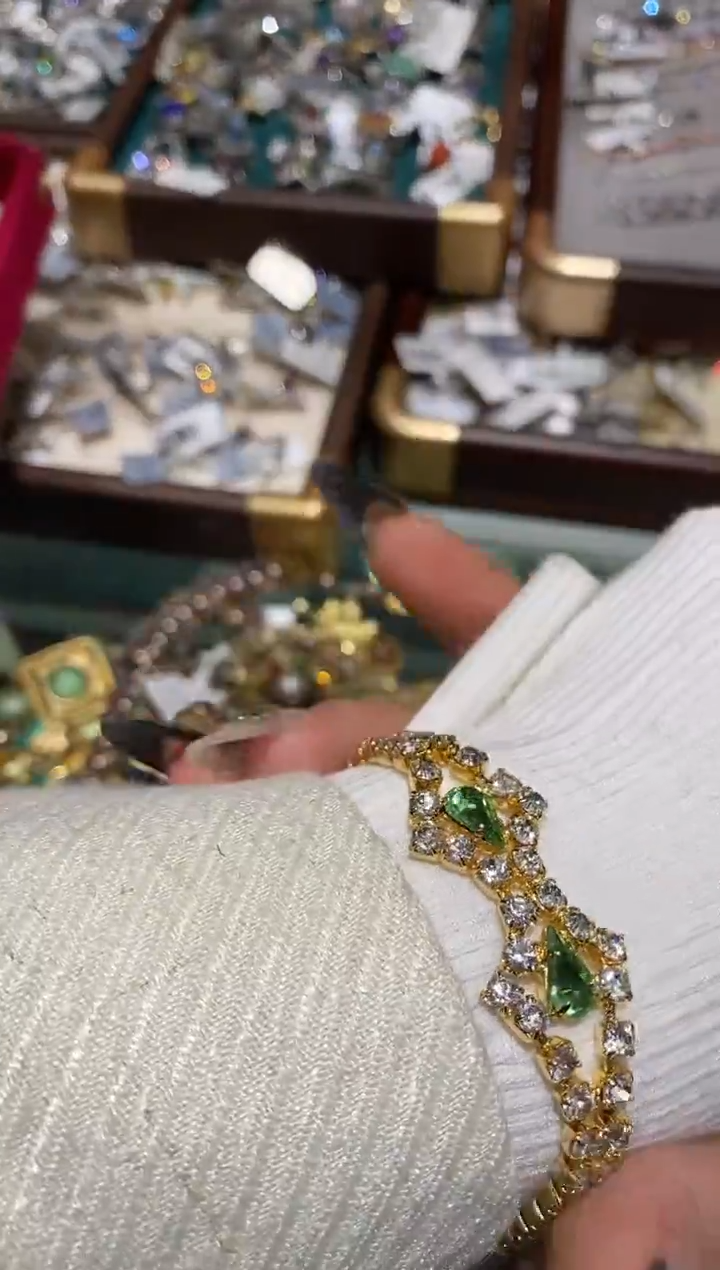 纯铜合金琉璃楚楚珠宝中古甄选不退换