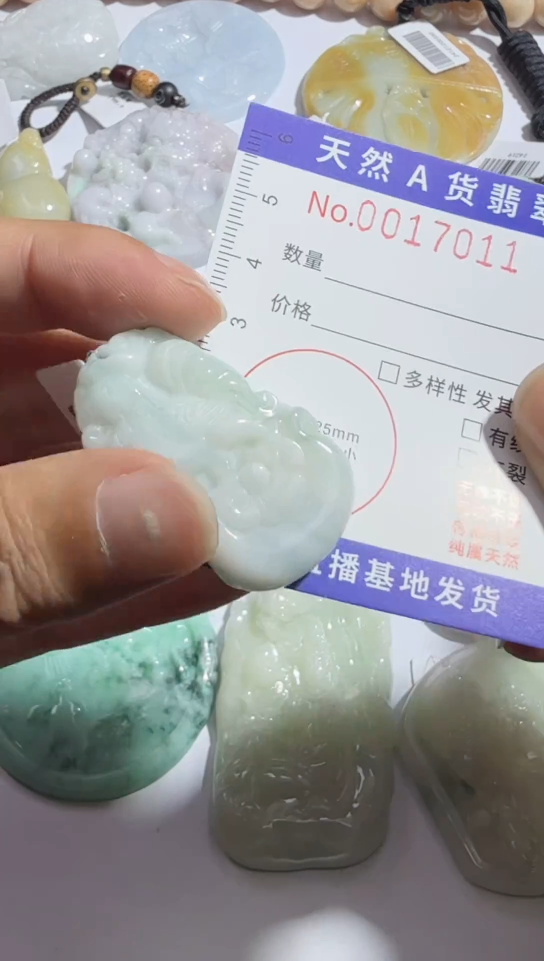 【闪购商品】翡翠颈饰未镶嵌00017011