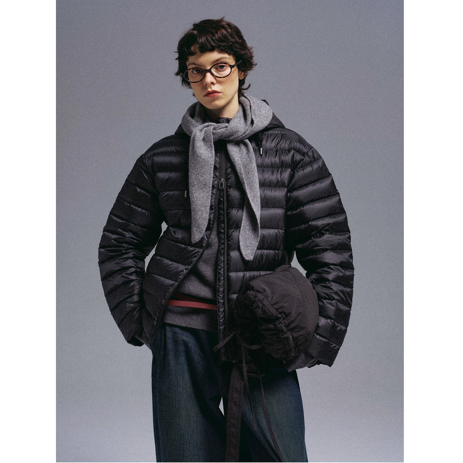 FLOWERSAYS: 月光花 纯粹 95%霍尔多巴吉鹅绒 轻户外连帽羽绒服