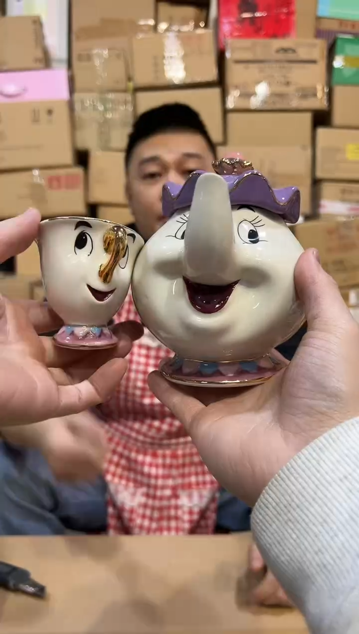 【闪购商品】杯陶瓷茶壶一壶一杯