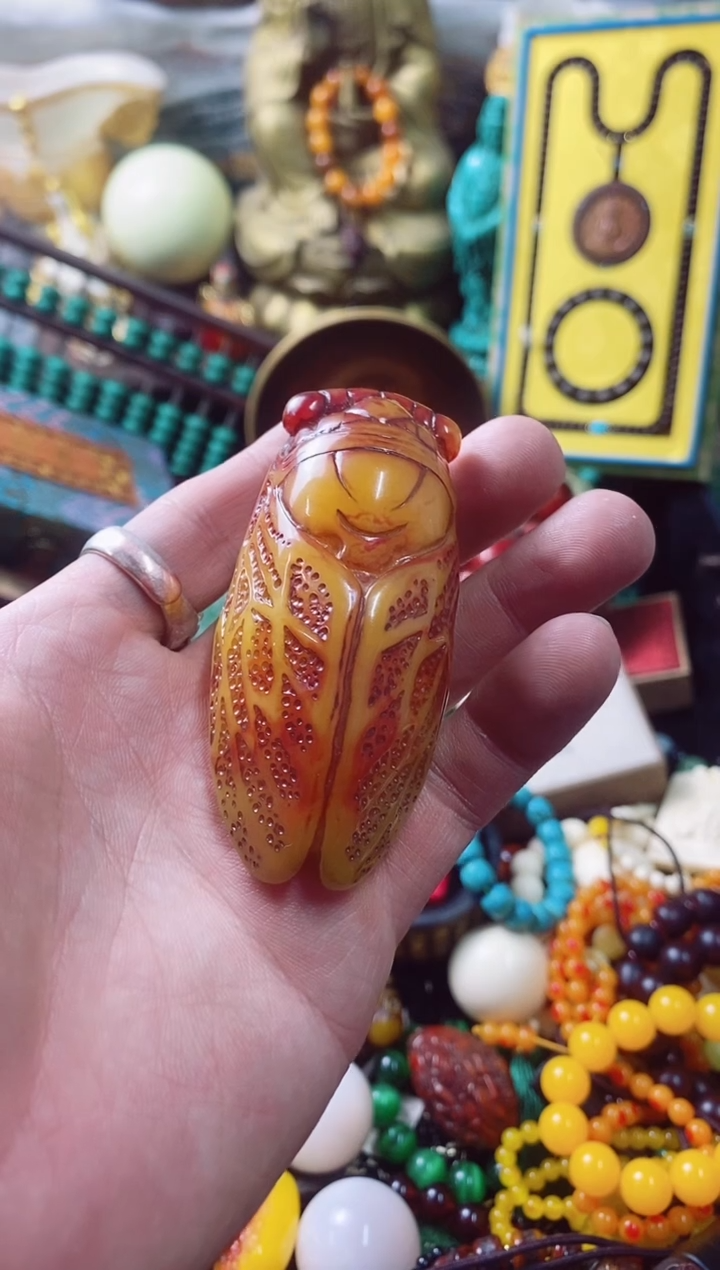 【闪购商品】蜜蜡裸石未镶嵌主播推荐主播推荐