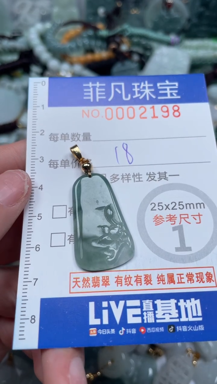 【闪购商品】翡翠颈饰未镶嵌00..2198