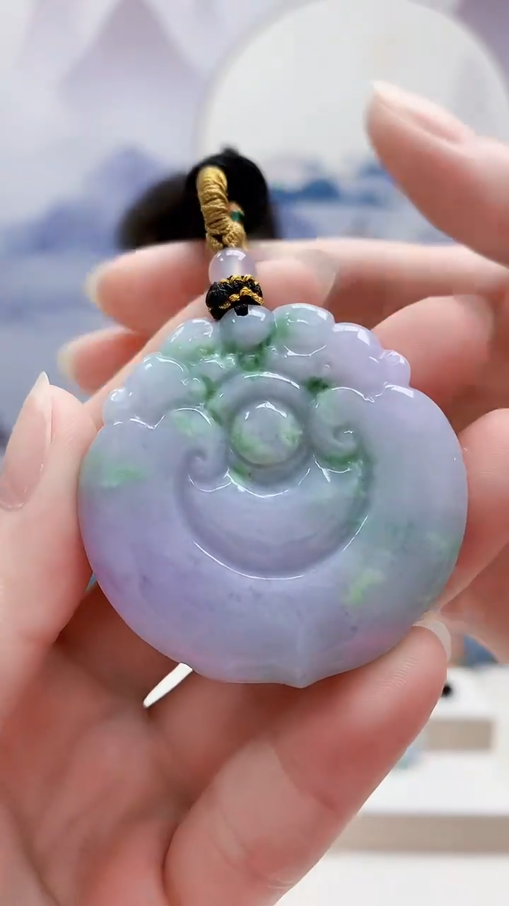 未镶嵌定制翡翠5175ry-毛货挂件41