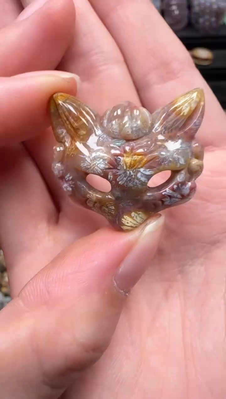 颈饰未镶嵌硅化珊瑚（珊瑚玉）440