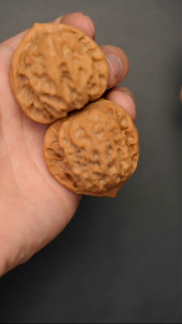 把件文玩核桃全品梨木台42