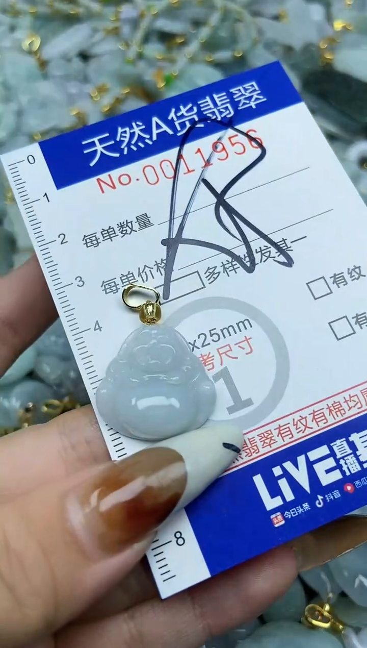 【闪购商品】翡翠颈饰未镶嵌天然A货翡翠