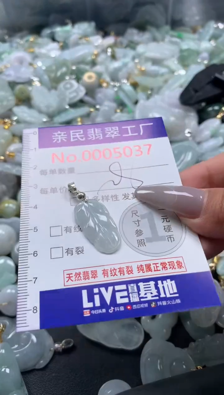 颈饰未镶嵌翡翠5037