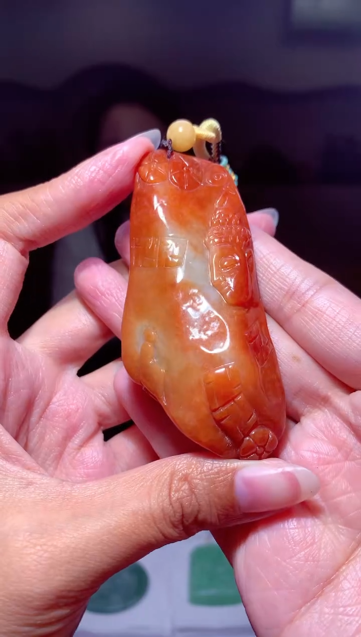 【闪购商品】定制翡翠未镶嵌挂件发货（拍一发一）