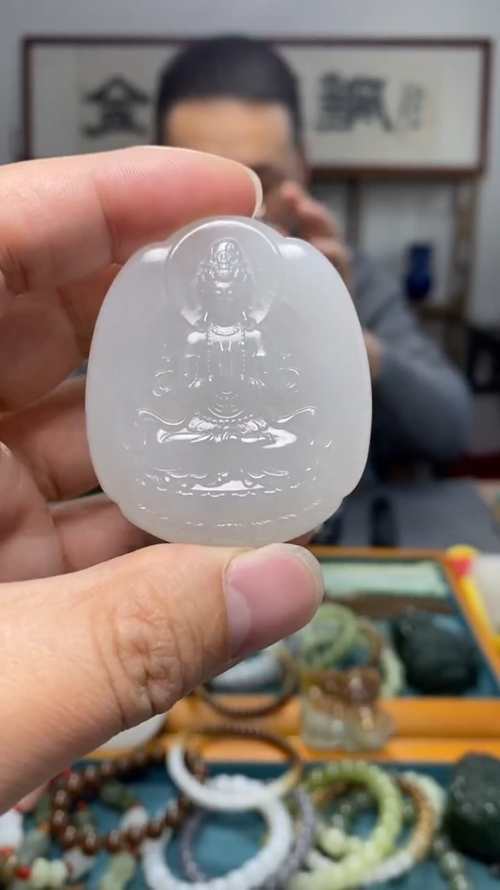 颈饰未镶嵌和田玉4