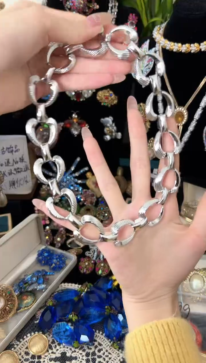 铜合金合成碳硅石860项链