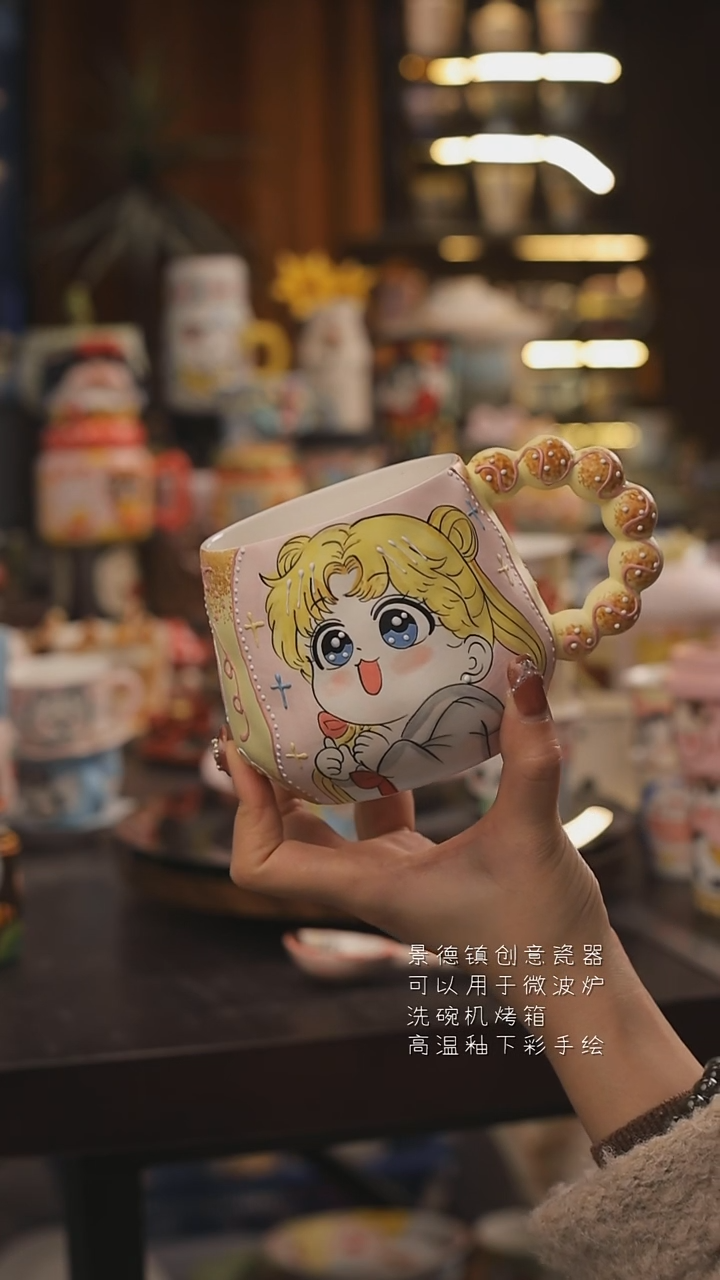 景德镇釉下彩绘设计师款式陶瓷