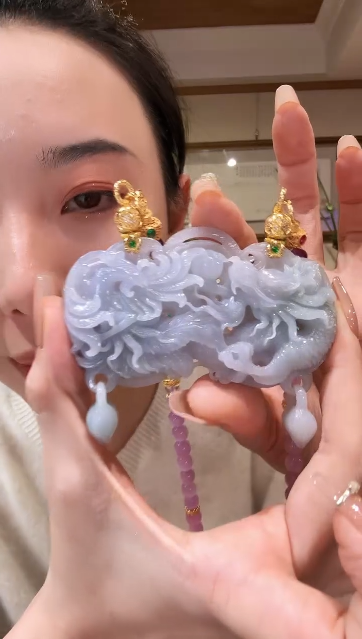 【闪购商品】翡翠颈饰未镶嵌国风