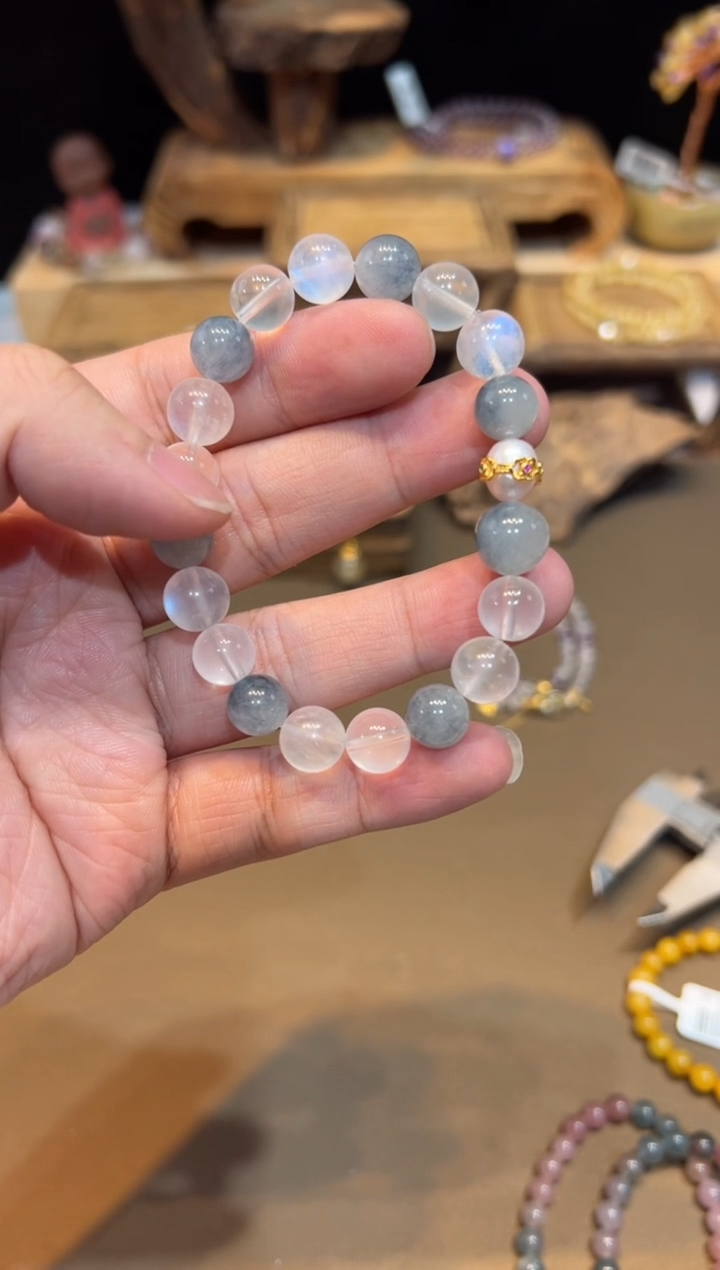 水晶手链未镶嵌手饰@@F5402