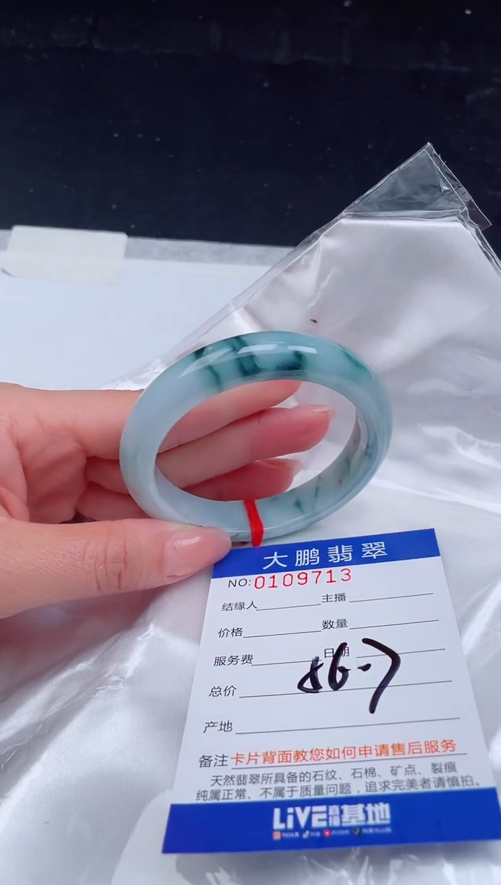 【闪购商品】翡翠手镯未镶嵌13           
