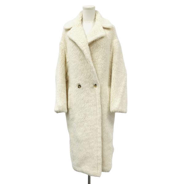 妃鱼/麦丝玛拉/羊驼毛/大衣/95新/M一二九